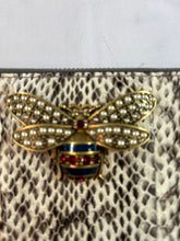 Load image into Gallery viewer, Gucci Snake Skin Queen Margaret Zip Around Wallet
