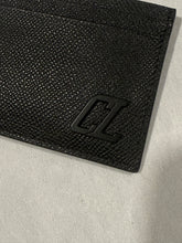 Load image into Gallery viewer, Christian Louboutin Black Leather Card Case
