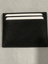 Load image into Gallery viewer, Christian Louboutin Black Leather Card Case
