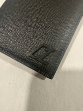 Load image into Gallery viewer, Christian Louboutin Black Leather Bifold Vertical Wallet
