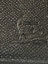 Load image into Gallery viewer, Christian Louboutin Black Leather Bifold Vertical Wallet
