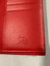 Load image into Gallery viewer, Christian Louboutin Black Leather Bifold Vertical Wallet
