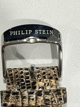 Load image into Gallery viewer, Philip Stein Teslar Croc Strap Diamond Dial Watch
