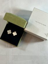 Load image into Gallery viewer, Van Cleef &amp; Arpels Mother of Pearl Vintage Alhambra Earrings
