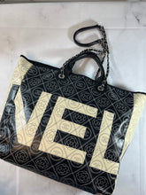 Load image into Gallery viewer, Chanel 2018 Camellia Coated Canvas Tote  Shoulder Bag
