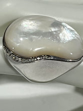 Load image into Gallery viewer, Ippolita Mother Of Pearl &amp; Diamonds Sterling Silver Ring
