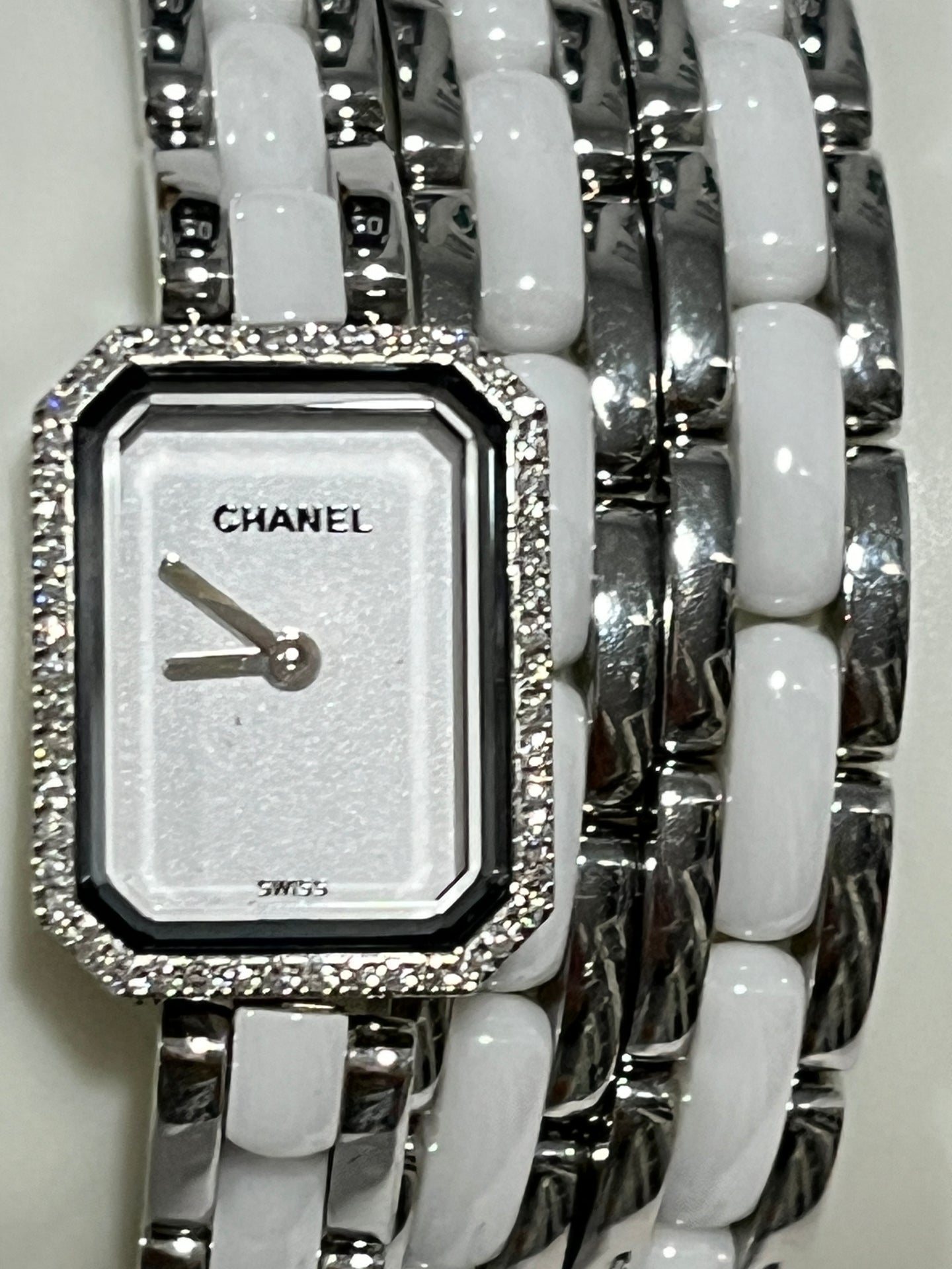 Chanel Premiere Triple Row Ceramic Watch