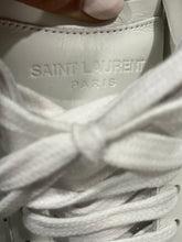 Load image into Gallery viewer, Saint Laurent YSL White Court Sneakers
