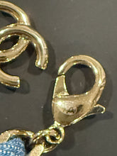 Load image into Gallery viewer, Chanel 25P CC Denim Chain Necklace
