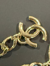 Load image into Gallery viewer, Chanel 25P CC Denim Chain Necklace
