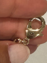 Load image into Gallery viewer, Chanel 25P CC Denim Chain Necklace

