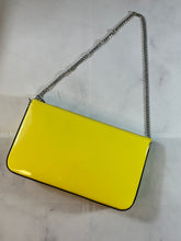 Load image into Gallery viewer, Christian Louboutin Patent Yellow Loubila Shoulder Bag
