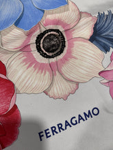 Load image into Gallery viewer, Ferragamo Silk 90CM Anemone Scarf
