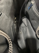 Load image into Gallery viewer, Chanel Black Quilted Leather Chain Turnlock Tote
