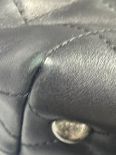Load image into Gallery viewer, Chanel Black Quilted Leather Chain Turnlock Tote
