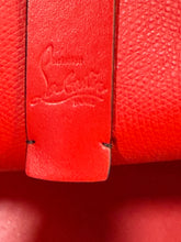 Load image into Gallery viewer, Christian Louboutin Large Cabata Black Leather Rainbow Patent Tote
