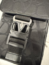 Load image into Gallery viewer, Valentino Garavani Black Nylon Crossbody

