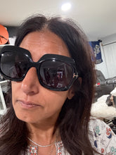 Load image into Gallery viewer, Tom Ford Black Geometric Sunglasses
