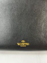 Load image into Gallery viewer, Valentino Garavani Black Rockstud Wallet On A Chain

