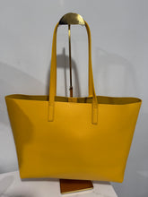 Load image into Gallery viewer, Saint Laurent YSL Yellow Leather Shopping Tote
