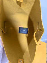 Load image into Gallery viewer, Saint Laurent YSL Yellow Leather Shopping Tote
