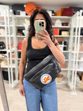 Load image into Gallery viewer, Longchamp Black Leather Large Crossbody/ Belt Bag
