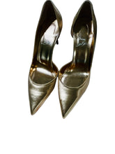 Load image into Gallery viewer, Christian Louboutin Gold Iriza Pump
