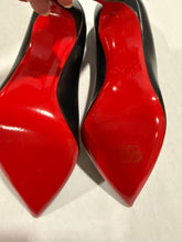 Load image into Gallery viewer, Christian Louboutin Black Leather Kate 100MM
