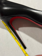 Load image into Gallery viewer, Christian Louboutin Black Leather Kate 100MM
