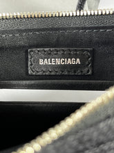 Load image into Gallery viewer, Balenciaga Le Cagole Black Denim Crossbody Bag
