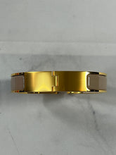 Load image into Gallery viewer, Hermes Marron Glace Gold Plated H Clic Clac Bangle
