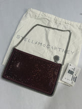 Load image into Gallery viewer, Stella McCartney Falabella Raisin Crystal Pouchette
