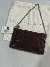 Load image into Gallery viewer, Stella McCartney Falabella Raisin Crystal Pouchette
