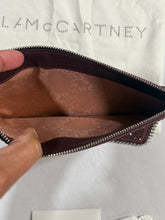 Load image into Gallery viewer, Stella McCartney Falabella Raisin Crystal Pouchette
