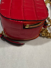 Load image into Gallery viewer, Chloe Small Croc Embossed Pink Vanity Crossbody
