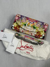 Load image into Gallery viewer, Christian Louboutin Loubi54 Satin Floral Clutch/Crossbody Handbag
