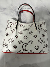 Load image into Gallery viewer, Christian Louboutin Snow White Perforated Small Tote Bag
