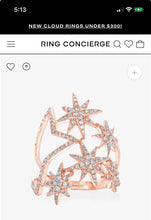 Load image into Gallery viewer, Ring Concierge Starry Nights Rose Gold  Ring

