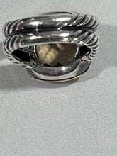 Load image into Gallery viewer, David Yurman Citrine &amp; Diamond Sterling Silver Ring
