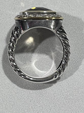Load image into Gallery viewer, David Yurman Citrine &amp; Diamond Sterling Silver Ring
