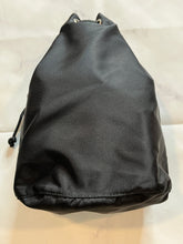 Load image into Gallery viewer, Prada Re-Nylon Black Drawstring Pouch
