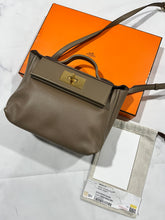 Load image into Gallery viewer, Hermes 24/24 Etoupe Evercolor Swift Mini Crossbody Bag
