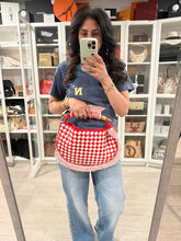 Load image into Gallery viewer, Bottega Veneta Bicolor Red White Sardine Bag

