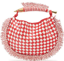 Load image into Gallery viewer, Bottega Veneta Bicolor Red White Sardine Bag
