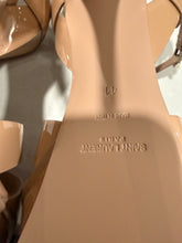 Load image into Gallery viewer, Saint Laurent YSL Nude Rose Patent  Leather Tribute Sandals
