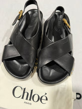 Load image into Gallery viewer, Chloe Black Mae Sandal
