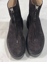 Load image into Gallery viewer, The Row Chocolate Brown Zipper Bootie
