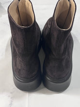 Load image into Gallery viewer, The Row Chocolate Brown Zipper Bootie
