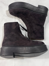 Load image into Gallery viewer, The Row Chocolate Brown Zipper Bootie
