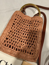 Load image into Gallery viewer, Chloe Summer Beige Mini Crossbody Tophandle
